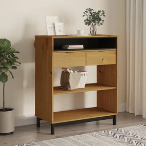 Tavolino da bar flam 92x45x110 cm in legno massello di pino