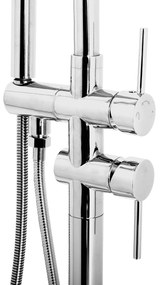 Rubinetteria freestanding con miscelatore VICTORIA Beliani