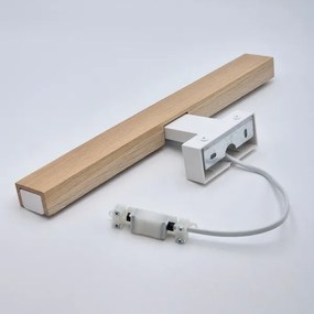 Brilagi- Illuminazione a LED per specchi da bagno WOODY MIRROR LED/8W/230V IP44 quercia/bianco