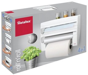 Scatola per asciugamani da cucina e altri accessori , lunghezza 38 cm - Metaltex