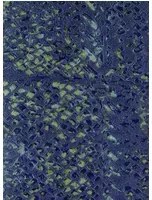 Élitis Carta da parati Laca Salvaje - Blau/ Gold