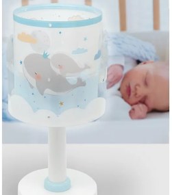 Dalber 61171T - Lampada per bambini WHALE DREAMS 1xE14/8W/230V blu
