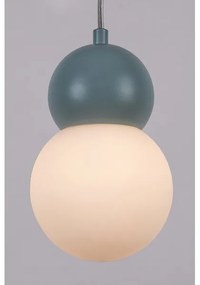 Rabalux 72279 - Lampadario a sospensione con filo GELLIA 1xG9/38W/230V blu