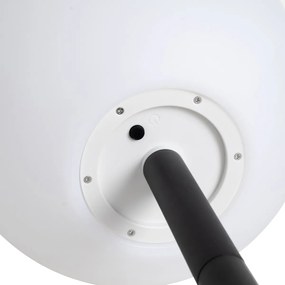 Lampada da esterno bianca 30 cm con LED integrato IP44 solare RGBW - Ludger