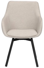 Set di sedie da pranzo beige in imbottito 2 pz Alison – Rowico