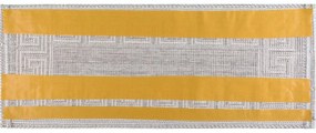 Passatoia per scale in cotone panna set da 16 pz 25x65 cm Versace Bej - Vitaus