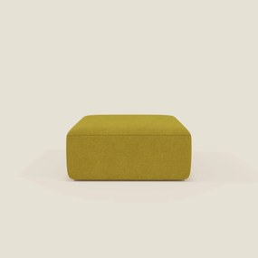 BonBon pouf divano modulare in 2 dimensioni in tessuto smacchiabile T23 giallo sole