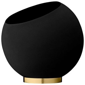 AYTM - Globe Vaso Fiori Ø37 Nero AYTM