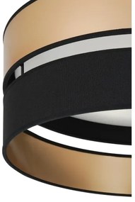 Brilagi - Plafoniera LED ROYAL LED/24W/230V diametro 45 cm nero/oro