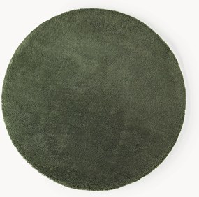 Tappeto rotondo morbido a pelo lungo Leighton