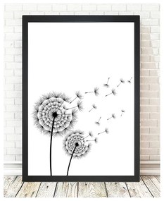 Poster 23x28 cm Blowing Dandelion - Tablo Center