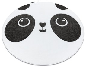 Tappeto PETIT PANDA cerchio bianco