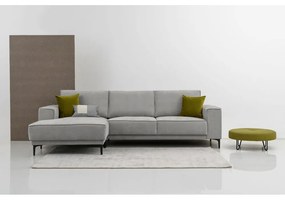Divano angolare grigio (con penisola a sinistra/con chaise lounge) Copenhagen – Scandic