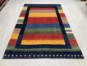 Loribaft Tappeto persiano 380 x 250 Rosso (Iran) Annodato A Mano