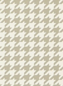 Harlequin Carta da parati Houndstooth - Taupe/ Soft Focus