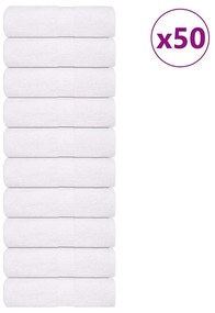 Asciugamani Per Sapone 50 Pz Bianco 30x30cm 360g/m² 100% Cotone /