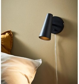 Markslöjd 108200 - Luce Spot da parete CREST 1xGU10/7W/230V nero