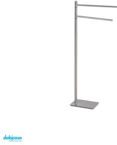 Piantana Portasalviette Base In Acciaio Gedy "Trilly" Inox Spazzolato