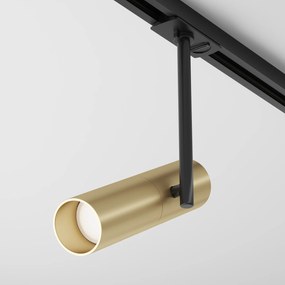 Maytoni Illuminazione a binario Serie 'Elti' Colore Nero e oro