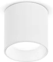 Plafoniera Moderna Dot Metallo Bianco Led 5W 4000K Luce Naturale