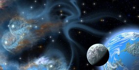 Quadro su tela – Galassia infinita