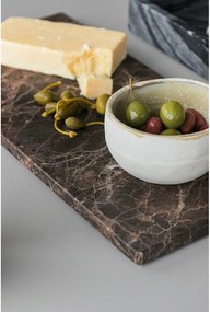 Tagliere in marmo da servizio 38 x 18 cm Marble – Mette Ditmer Denmark