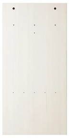 Set di mobili da ingresso bianco in pino massiccio 60x120x25 cm Anita – Støraa