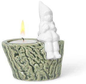 Portacandele natalizio in porcellana e gres, lunghezza 8,5 cm Christmas Tales - Kähler Design