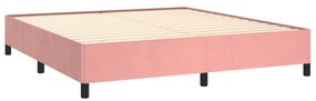 Giroletto rosa 180x200 cm in velluto