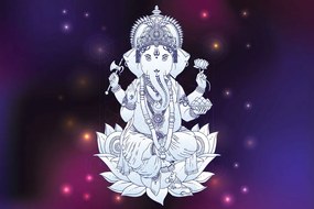 Quadro su tela – Ganesha buddista