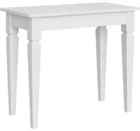 Consolle Allungabile 90-308x48x77 cm in Nobilitato Bianco