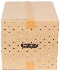 Set di 2 scatole portaoggetti beige Teddy, 42 x 30 cm - Compactor
