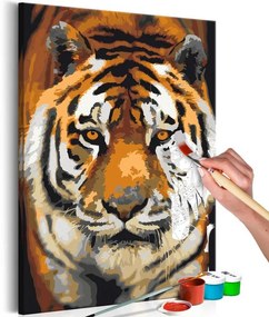 Quadro fai da te  Asian Tiger  Larghezza x Altezza Home decor 40x60