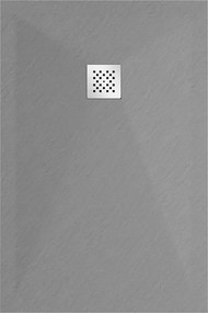 Mexen Stone+ piatto doccia rettangolare in composito 120 x 100 cm, grigio-cemento - 44611012