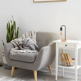 Rabalux 2090 - Lampada da tavolo BRUNO 1xE27/40W/230V