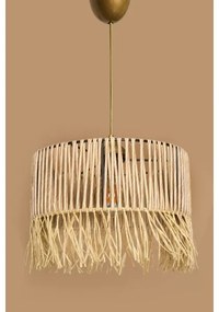 Lampada a sospensione con cavo RIMINI 1xE27/40W/230V beige