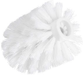 Testina di ricambio in plastica bianca per scopino Ø 8 cm - Wenko