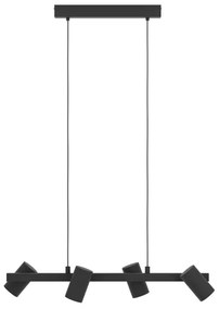 Eglo 99463 - Lampadario a sospensione con filo GATUELA 4xE14/25W/230V