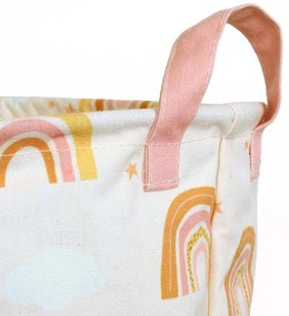 A Little Lovely Company - cesta porta giocattoli - arcobaleno