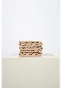 Asciugamano in cotone beige 30x50 cm Frizz - Foutastic