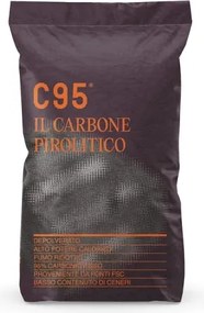 Carbone Pirolitico C95 BBQ Spark Ad Alto Potere Calorifico - Sacco da 6 kg