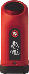 Pattumiera per raccolta differenziata Calloon manuale rosso 70 L