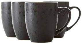 Tazze in set nere/blu scuro in ceramica 4 pz 300 ml Gastro Black/Mix – Bitz