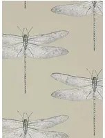 Harlequin Carta da parati Demoiselle - Jute/ Slate