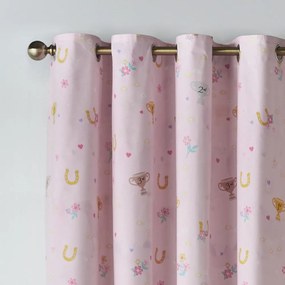 Tenda per bambini color crema 2 pz 168x183 cm Happy Horses – Catherine Lansfield