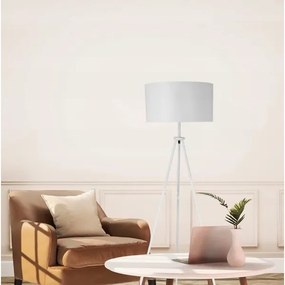 Lampada da terra 1xE27/40W/230V bianca