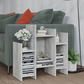 Credenza Grigio Cemento 60x26x60 Cm İn Legno Multistrato /