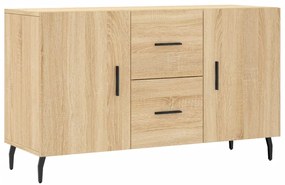 Credenza rovere sonoma 100x36x60 cm in legno multistrato