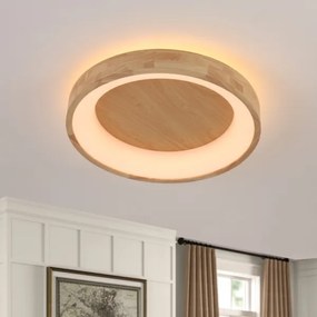 Brilagi-LED Lampada da soffitto FALCON WOOD LED/40W/230V 3000/4000/6000K 60 cm in legno