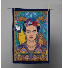 Asciugamano 50x70 cm Frida ArtDeco - Frida Kahlo